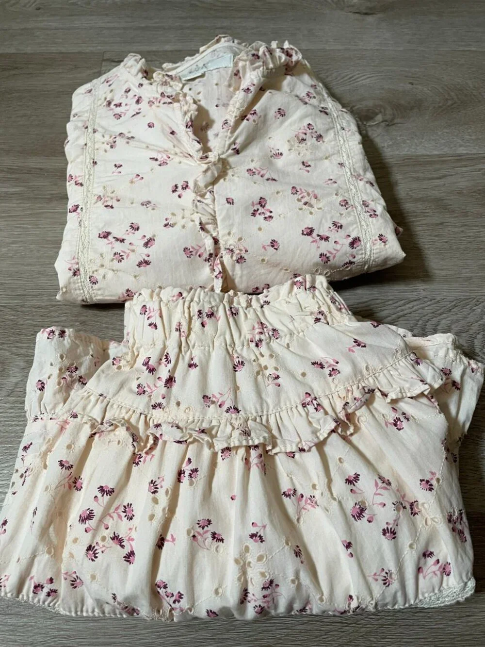 Top and Matching Skirt